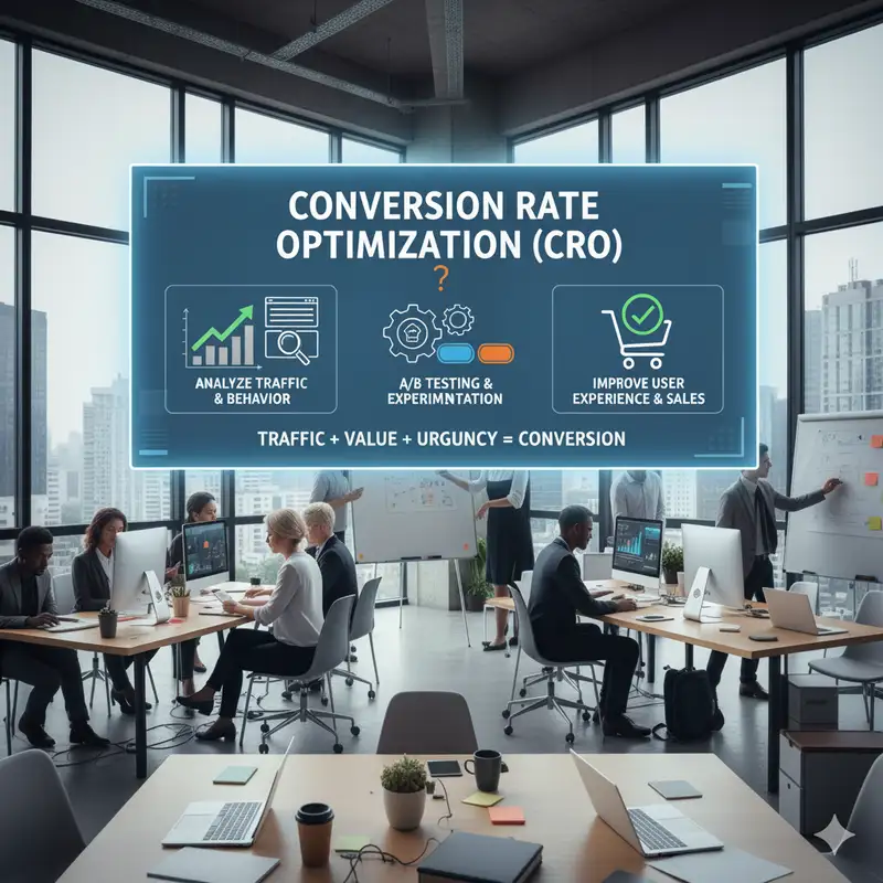 بهینه سازی نرخ تبدیل (CRO): راهنمای جامع افزایش فروش و سود