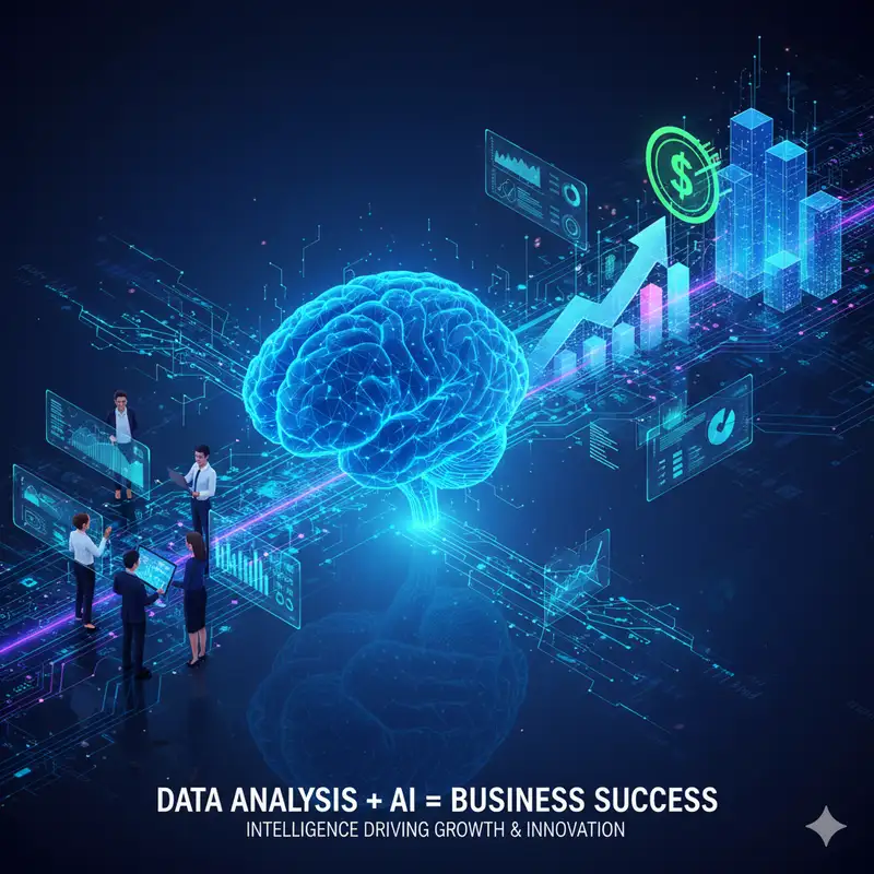 تحلیل داده: کلید موفقیت کسب و کارها در عصر هوش مصنوعی