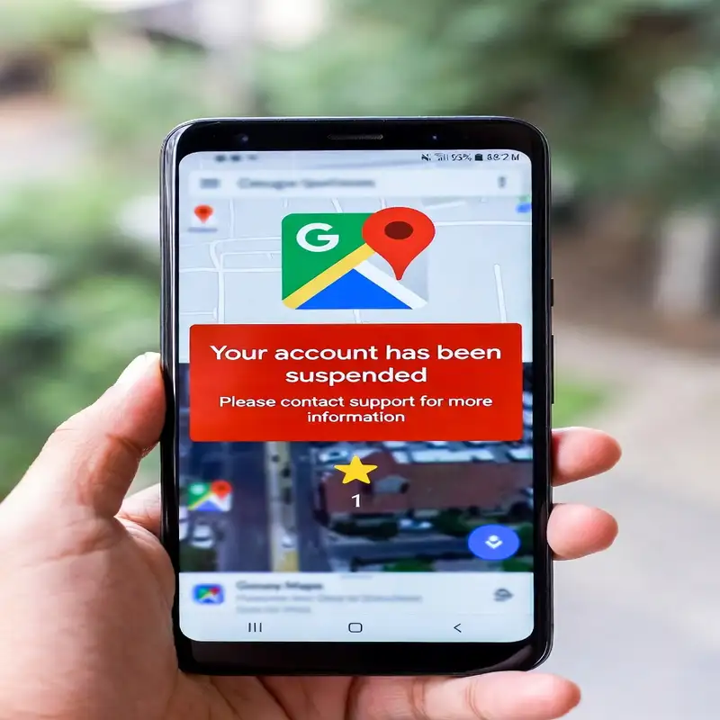 رفع ساسپند گوگل مپ | راهنمای کامل بازگردانی لوکیشن تعلیق‌شده