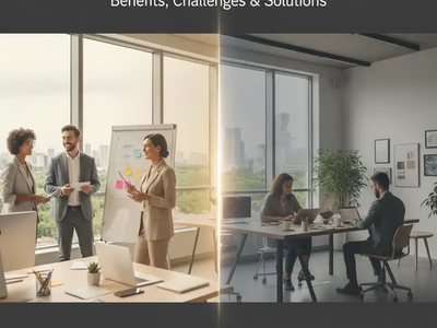 تیم های هیبریدی: راهنمای جامع مدیریت، مزایا و چالش ها در سال 1405