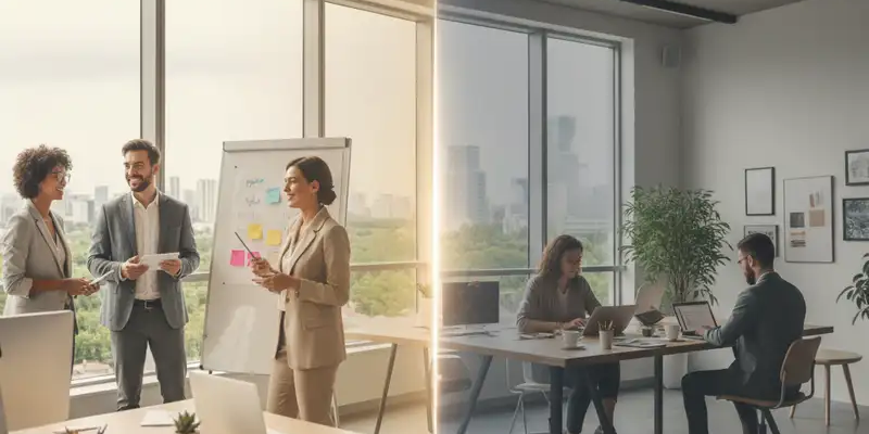 تیم های هیبریدی: راهنمای جامع مدیریت، مزایا و چالش ها در سال 1405