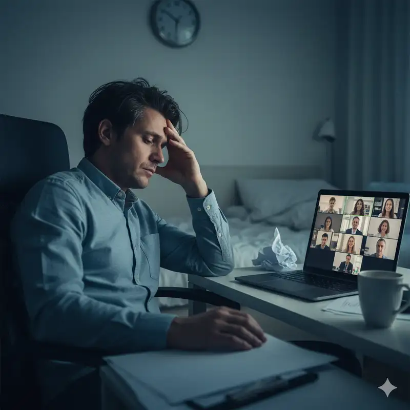 خستگی زوم: راهکارهای مقابله با فرسودگی شغلی در کار از راه دور